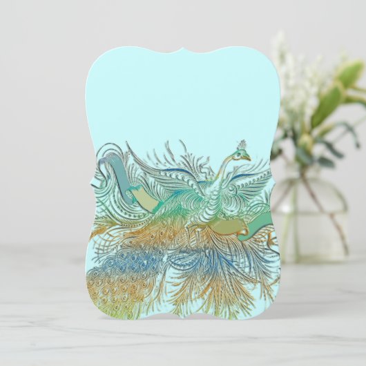 5 x 7  uitnodiging tot huwelijk (Staand voorkant)