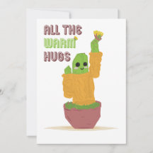 5 x 7 wenskaart Denk aan jou Cactus