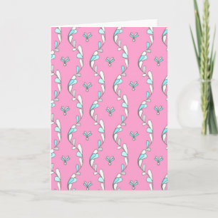 5 x 7 Wenskaart...Doodle Vines Kaart