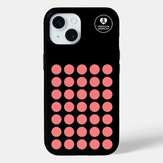 5c Rouge avec Coque noir - Emo - iPhone / coque ip (Verso)