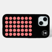 5c Rouge avec Coque noir - Emo - iPhone / coque ip (Verso (horizontal))