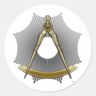 5de graad: Perfecte Meester Ronde Sticker