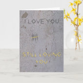 5de Jubileum Kaart (Gele Bloem)