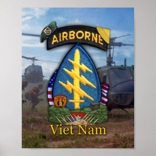 5de speciale de oorlogsdruk van Vietnam van Poster