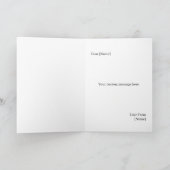 5e anniversaire Carte photo (Intérieur)