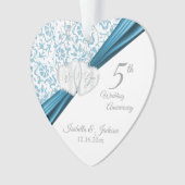 5e anniversaire du Mariage bleu (devant)