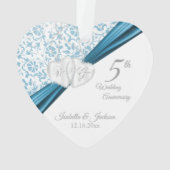 5e anniversaire du Mariage bleu (dos)