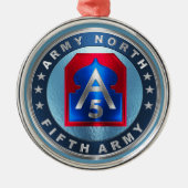 5e ARMY Metalen Ornament (Voorkant)