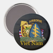 5e bérets verts mac v sog vietnam Magnet (Recto/Verso)