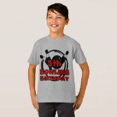 5e Bowling Anniversaire Tshirts et cadeaux (Devant entier)