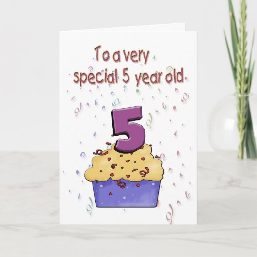 5e carte anniversaire (Devant)