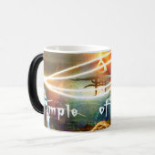 5e Dimension Fire Mok2 Black/Morphing Magische Mok (Voorkant links)