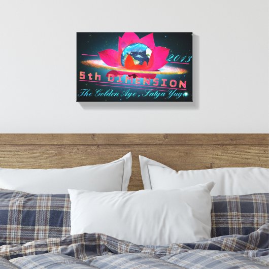 5e dimension - Toile enveloppée (Insitu(Chambre))