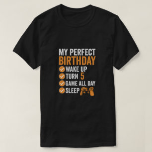 5e draai 5 Mijn perfecte thuisgame T-shirt