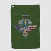 5e Eagle Groep speciale strijdkrachten (luchtmacht Golfhanddoek (Voorkant)