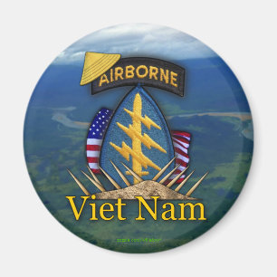 5e forces spéciales berets verts vietnam Magnet