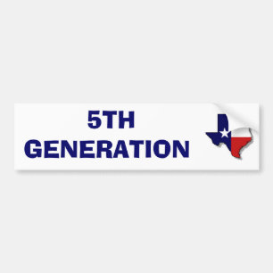 5E GENERATIE BUMPERSTICKER