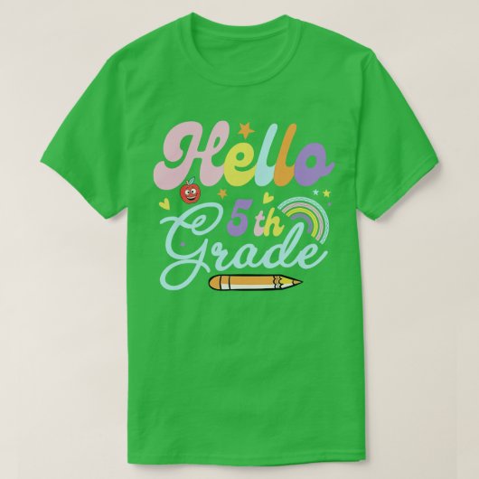 5e graad 3 t-shirt (Design voorkant)