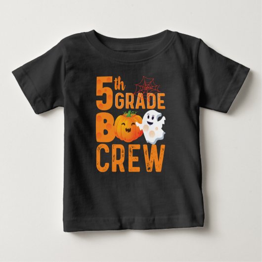 5e graad Boo Crew Halloween Cute Pumpkin (Voorkant)