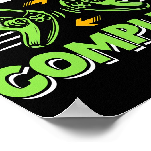 5e graad Complete game Controller vorige dag Poster (Hoek)