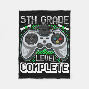 5e graad Complete gamer 5e graad Graduatio Fleece Deken