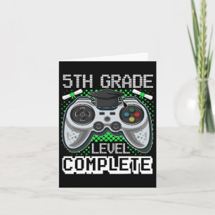 5e graad Complete gamer 5e graad Graduatio Kaart