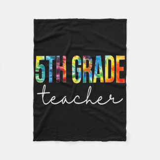 5e graad leraar fleece deken