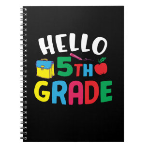 5e graad leraar Hallo vijfde graad Notitieboek