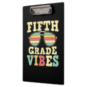 5e graad leraar vijfde graad vibes klembord (Links)