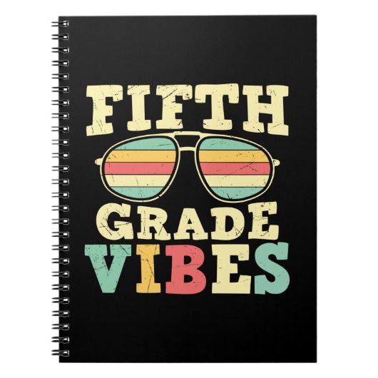 5e graad leraar vijfde graad vibes notitieboek (Voorkant)