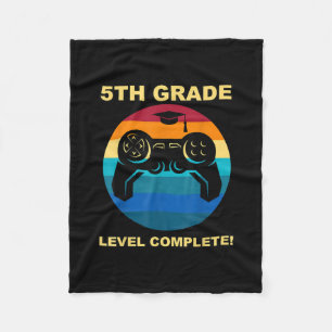 5e graad school Complete Afstuderen gamer Fleece Deken