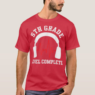 5e graad Volledig 5e klas elementair Afstudeerder T-shirt