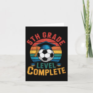 5e Grade Level Complete Soccer Boy Girl Laatste da Kaart