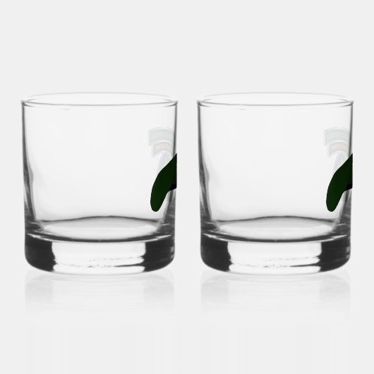 5e groep speciale strijdkrachten whisky glas (Rechts)