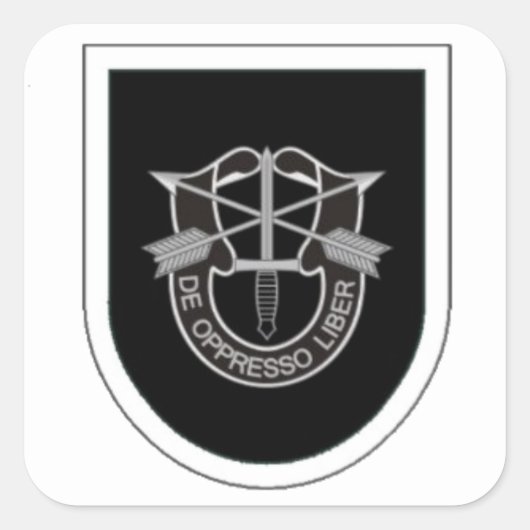 5E GROUPE DES FORCES SPÉCIALES STICKERS FLASH/DUI (Devant)