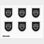 5E GROUPE DES FORCES SPÉCIALES STICKERS FLASH/DUI (Feuille)