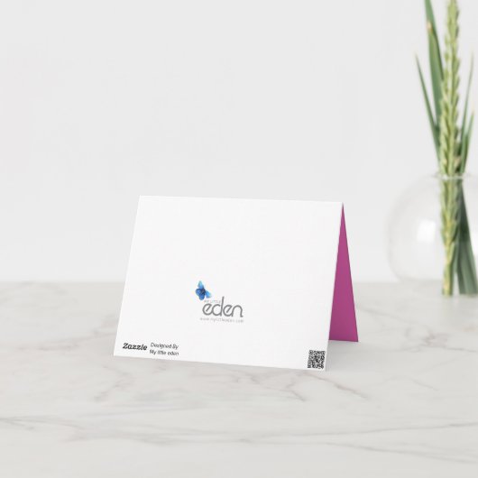 5e huwelijksverjaardag roze gepersonaliseerde foto kaart (Achterkant)