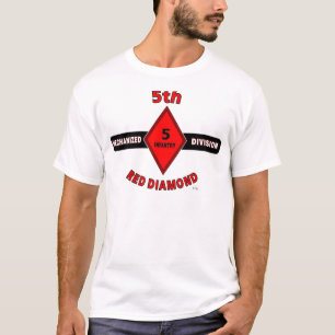 5E INFANTRY DIVISION (MECHANISED)"RED DIAMOND" T-SHIRT
