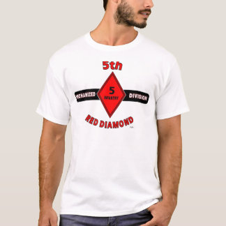 5E INFANTRY DIVISION (MECHANISED)"RED DIAMOND" T-SHIRT