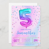 5e Invitation à la fête d'anniversaire de l'Unicor (Devant / Derrière)