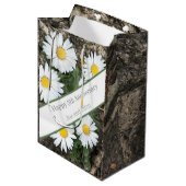 5e Jubileum, bewerkbaar Medium Cadeauzakje (Voorkant Gekanteld)