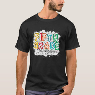 5e klas Dalmatische Stippen 5e droom team terug na T-shirt