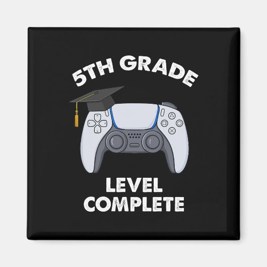 5e klas niveau Compleet Afstuderen Gamer Boys SCH Magneet (Voorkant)