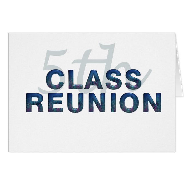 5e klas reunion (Voorkant Horizontaal)