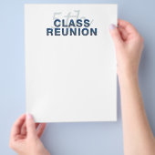 5e klas reunion flyer (Hand)