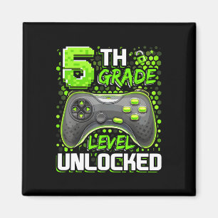 5e leerjaar niveau ontgrendeld gamen gamer jongens magneet