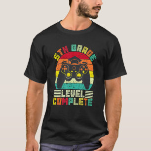5e leerjaar niveau voltooid voor afstuderen aan de t-shirt