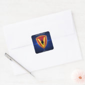 5e mrt. Div Vierkante Sticker (Envelop)