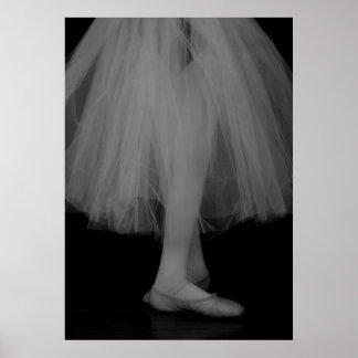 5e positie zwart-wit - Poster