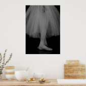 5e position Noir et Blanc - Poster (Cuisine)